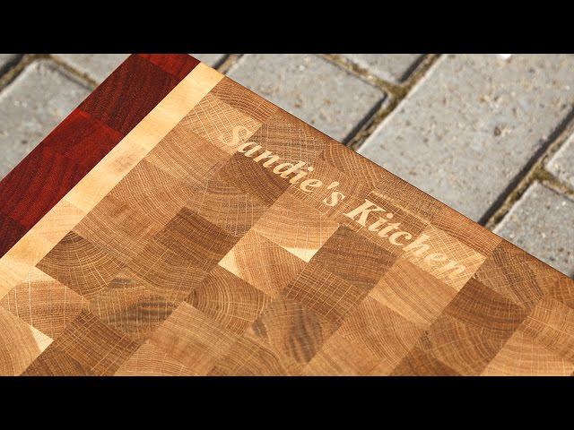 An end grain cutting board for Sandie смотреть онлайн