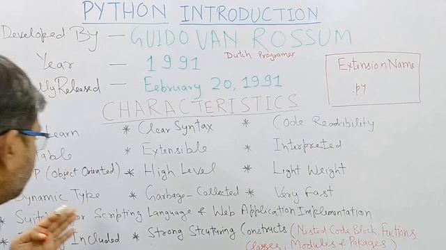 PYTHON AN INTRODUCTION | HIGH LEVEL PROGRAMMING LANGUAGE смотреть онлайн