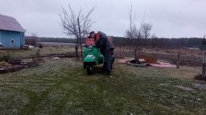 Двигатель Лифан 15 л.с. с вариатором на мотороллере Тулица (муравей)