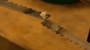 Пайка полотна ленточной пилы (практика)