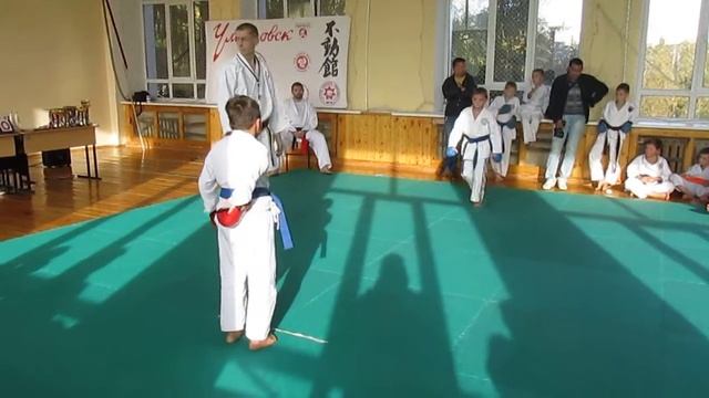 Каратэ шобу-санбон кумитэ 9 лет 2.10.2016г. Финал смотреть онлайн