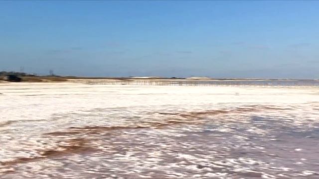 Розовое озеро - Крым. Как добраться до самого красивого озера Кояшское?