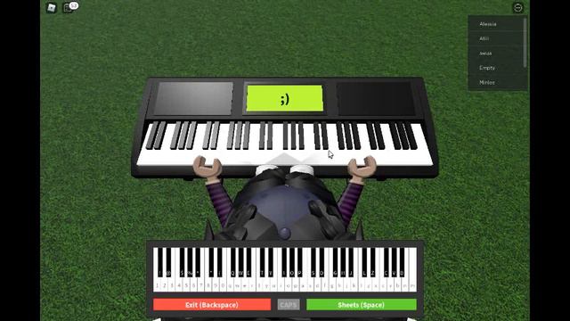 using you-mars argo (roblox piano cover ! смотреть онлайн