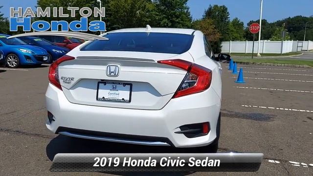 Certified 2019 Honda Civic Sedan EX, Hamilton Township, NJ 31918P смотреть онлайн