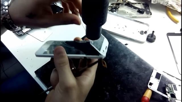 Замена тачскрина на телефоне Fly IQ4415 смотреть онлайн