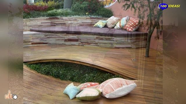 Wood in Landscaping: Wood decking in your garden or backyard! смотреть онлайн