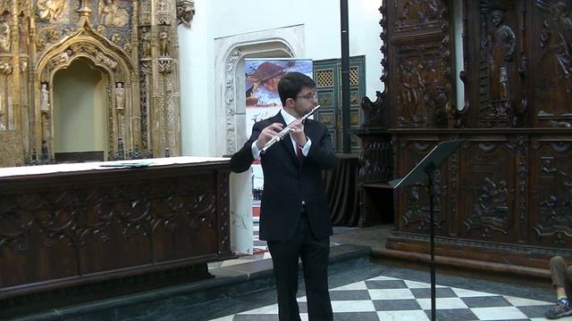 Astor Piazzolla: Tango Etude No.3 for flute solo смотреть онлайн