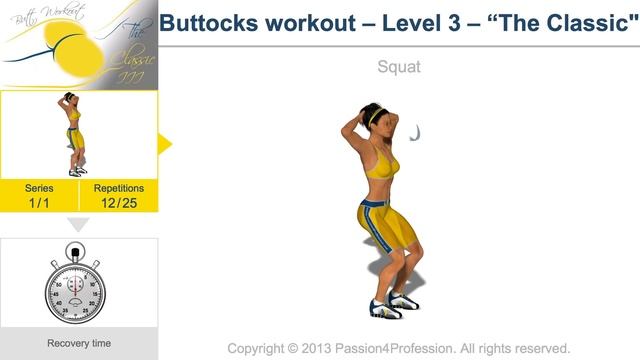 Buttocks workout - Level 3 - The best butt workout смотреть онлайн