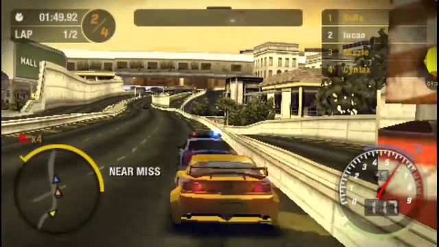 Need for speed MostWanted (PSP EMULADOR) PARTE 1 смотреть онлайн