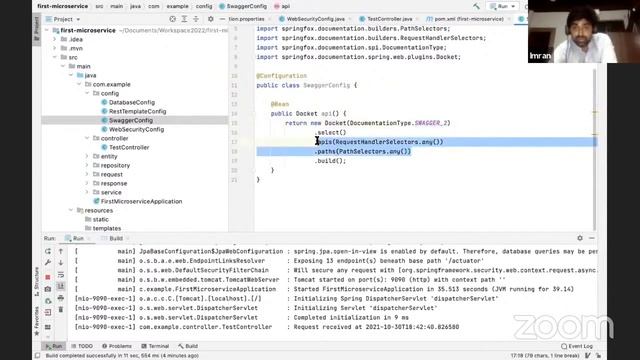 Swagger Controller | Introduction to Spring Boot смотреть онлайн