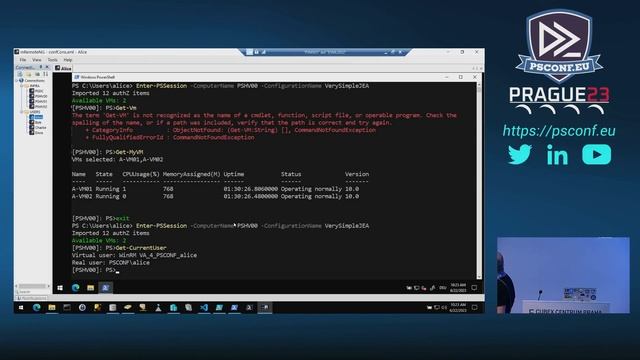 Putting JEA to good use on Hyper-V clusters - Evgenij Smirnov - PSConfEU 2023 смотреть онлайн
