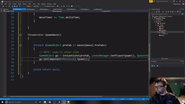 Let's Make a MOBA Like Game Reboot - Wave Manager смотреть онлайн