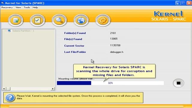 Recover Lost Data Files from Solaris Sparc System -- Kernel for Solaris Sparc смотреть онлайн