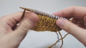 Как вязать ИНТАРСИЮ спицами (Подробный урок)