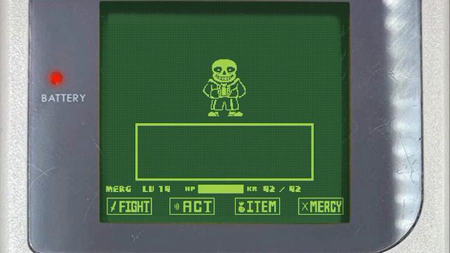 Megalovania _ Undertale but it's on GameBoy [8bit] смотреть онлайн