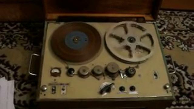 Катушечный магнитофон МАГ-8, 1956 г., СССР. Reel tape recorder MAG-8, 1956, the USSR смотреть онлайн