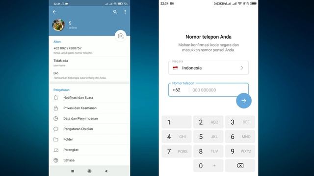 Cara Membuka Telegram di 2 Hp смотреть онлайн