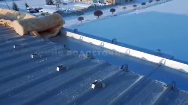 Фальцевая кровля LMR 600  Монтаж