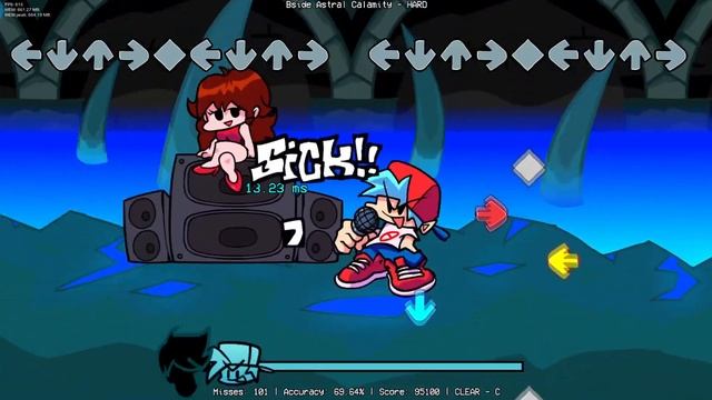 Shaggy But Its over 900 FPS + 9 KEYS - Friday Night Funkin' смотреть онлайн
