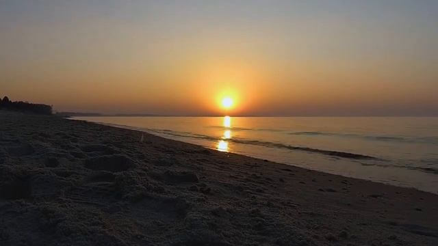 Заход солнца на Балтике. 07.04.2019 смотреть онлайн