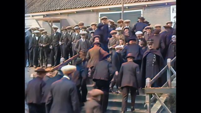 The beautiful province of Zeeland in The Netherlands in 1919 in color! Part-1 [Enhanced & colorized смотреть онлайн