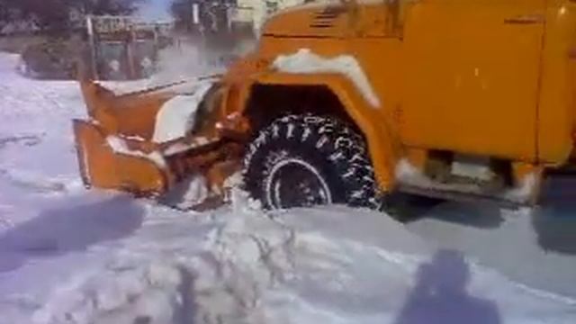 как надо очистить снег смотреть онлайн