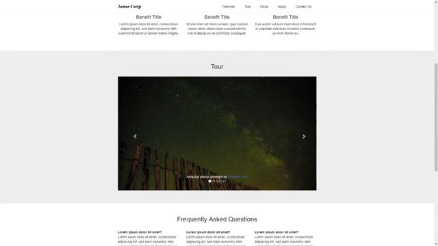 Lighter - Free Bootstrap Theme Preview смотреть онлайн