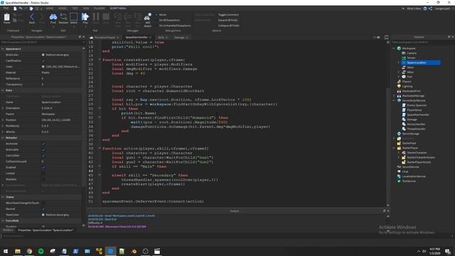 Roblox - Game Development Part 26 - Raycasting Damage Detection смотреть онлайн