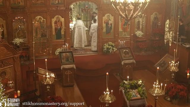 Hours and Divine Liturgy for Theophany and Blessing of Water, January 6th, 2022 смотреть онлайн