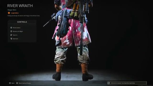 Call Of Duty Warzone/Cold War Battle Pass Naga River Wraith Operator Skin смотреть онлайн