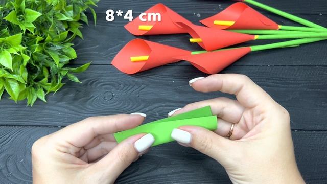 DIY Paper Flower Bouquet Букет цветов из бумаги Своими руками