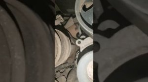 Nissan Teana j32 3.5 свист натяжного ролика приводного ремня..