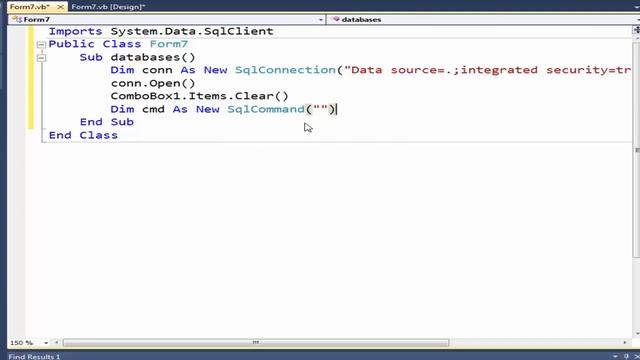 Visual Basic net: How to display databases from sql server into combobox смотреть онлайн