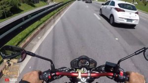 Suzuki SFV 650 Gladius - test ride - Motovlog