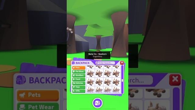 МОЙ НОВЫЙ ИНВЕНТАРЬ В АДОПТ МИ РОБЛОКС! | МЕГА ЛЕГИ В Adopt Me Roblox #SHORTS смотреть онлайн