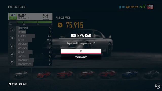 NFS Payback - Mazda RX-7 смотреть онлайн