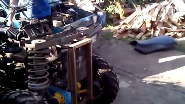Самодельный квадроцикл из Новокузнецка(Ваз2108) смотреть онлайн