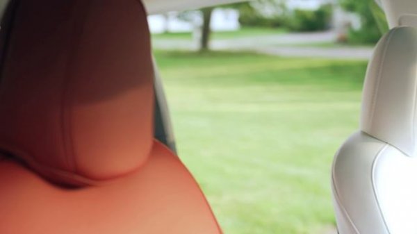 My Tesla RED Interior Seats #tesla #2023 #teslamodely