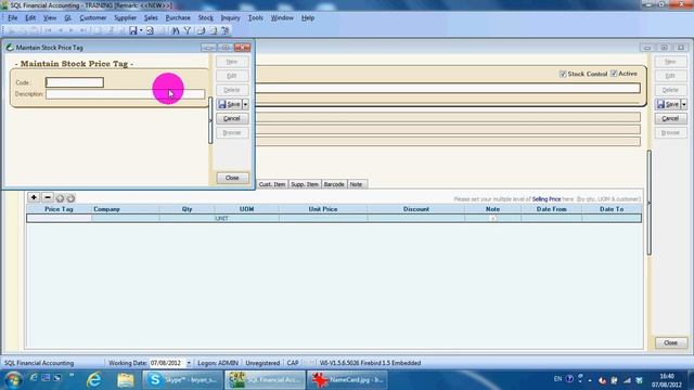 A011 Maintain Stock Item 1 - SQL Accounting Software смотреть онлайн