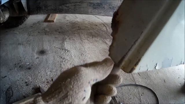 Что делать с гнилым кузовом УАЗ. Результаты резки пола. Часть 43. смотреть онлайн