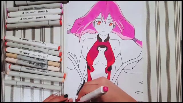 Review + Speedpainting - Inori Yuzuriha смотреть онлайн