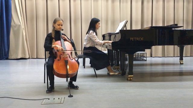 Химей Василина. Julius Klengel - Concertino №1(C Major)/ Ю́лиус Кле́нгель, Концертино №1 (До Мажор) смотреть онлайн