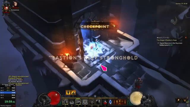 Diablo 3 SpeedRun Monk Solo Act 1-5 Any% NG+ in 38:55 смотреть онлайн