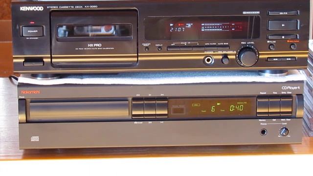 CD Проигрыватель Nakamichi CD Player 4, Technics 660, Infinity Kappa 8,2, Дека Kenwood 3060 смотреть онлайн