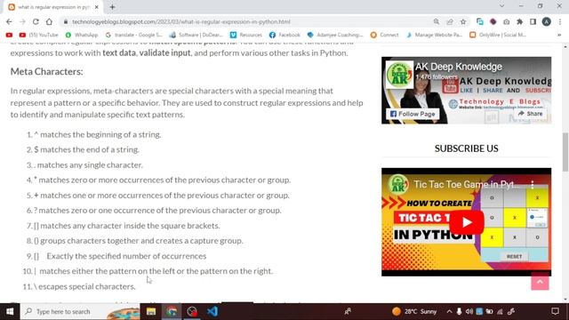 regular expression introduction in python | Regular Expressions in Python #pythonregularexpressions смотреть онлайн
