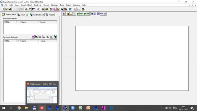 Практикум №2. Обработка дифрактограммы методом ЛеБеля. смотреть онлайн