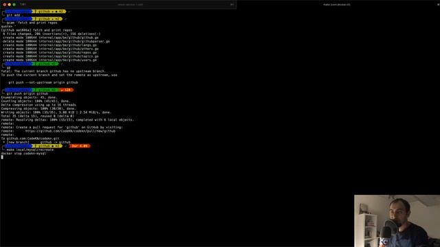 Golang GitHub API / Disable GORM logs / Building CodeKN.com (#CodingSession) смотреть онлайн