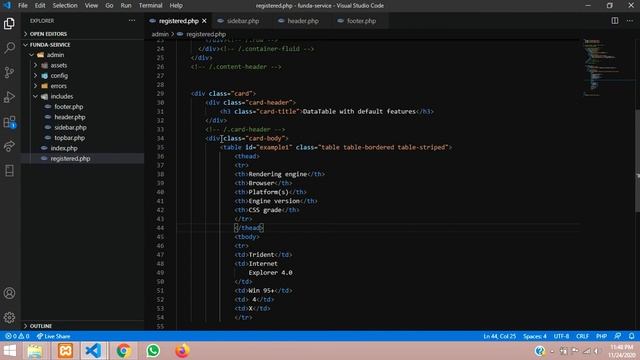 PHP Admin Panel #3: How to make table with paginate, search box & pop up Modal Form using bootstrap смотреть онлайн