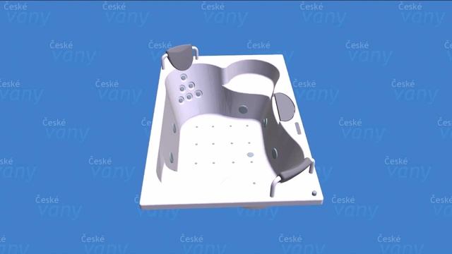 Ванна Riho Claudia акриловая