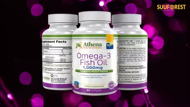 Omega 3 Fish Oil Athena – Omega 3 Fish Oil 1,000mg – EPA DHA Fatty Acids – Triple Strength смотреть онлайн